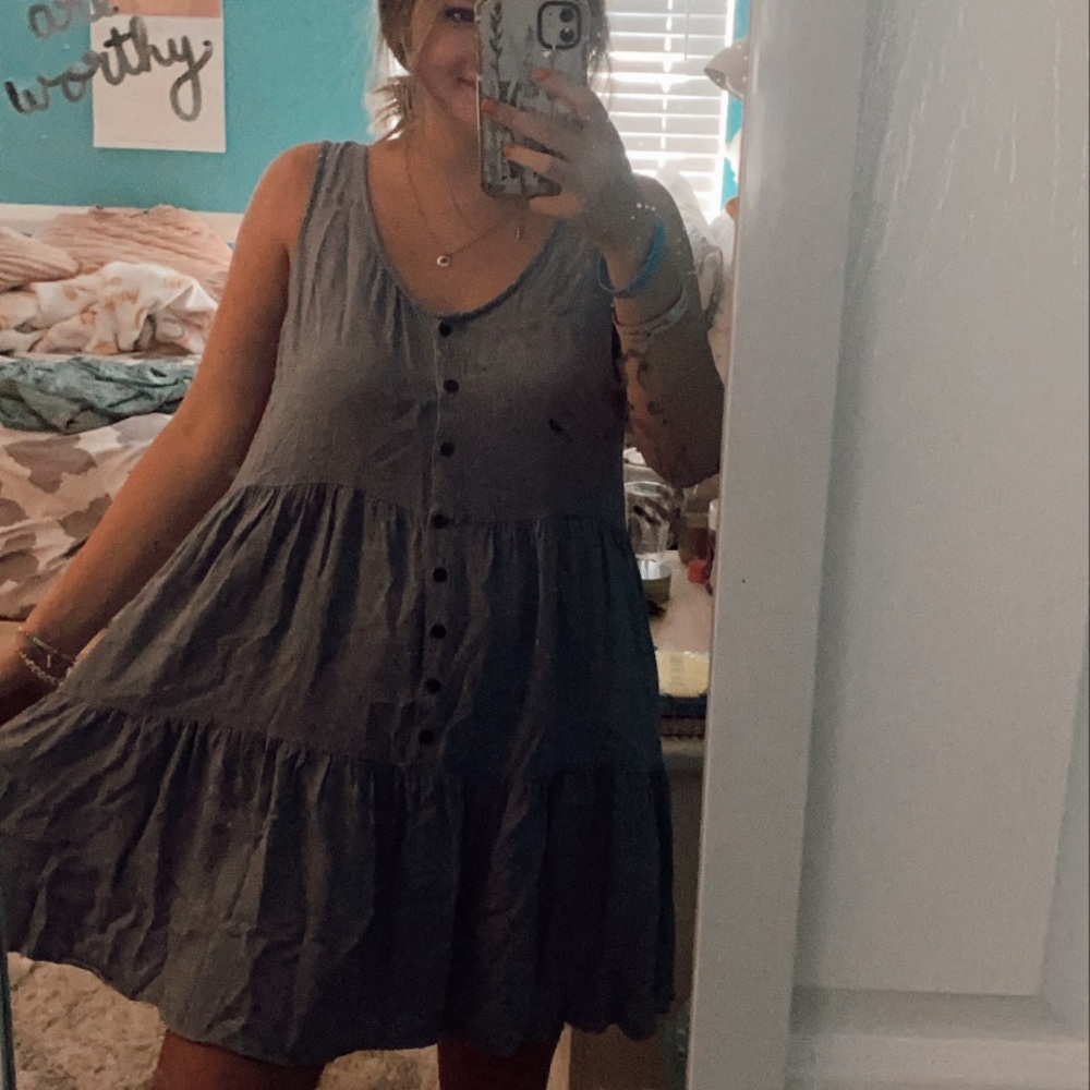 Jean colored dress!